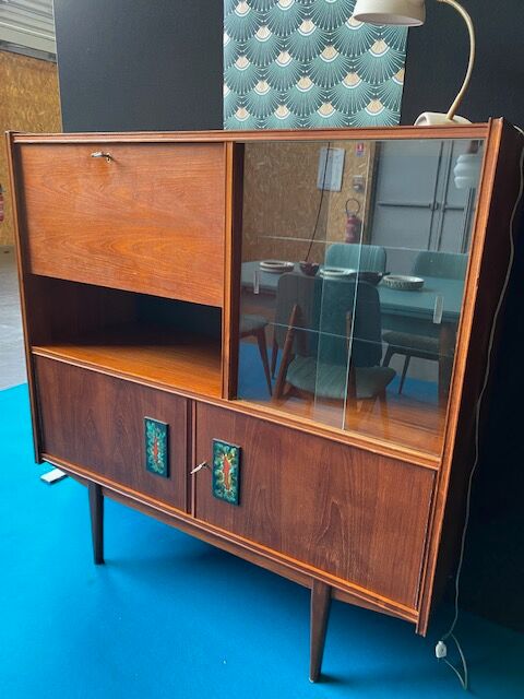 Scandinavian teak bar furniture 1960
