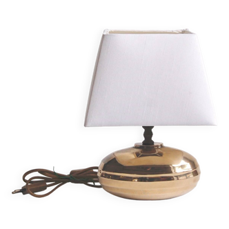 Regency style brass table lamp