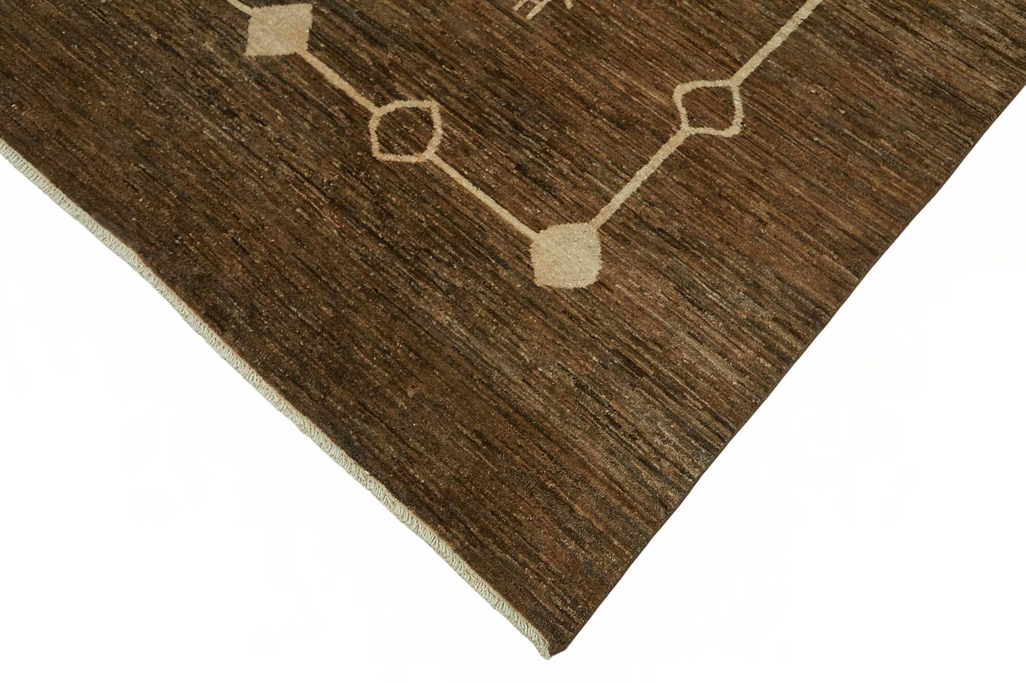 Turkish Handknotted Wool Oushak Rug 271 cm x 357 cm