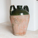 Antique Italian Ceramic Orcio Vase early XX century