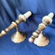 Pair of Solid Brass Antique wall lamps Sconces