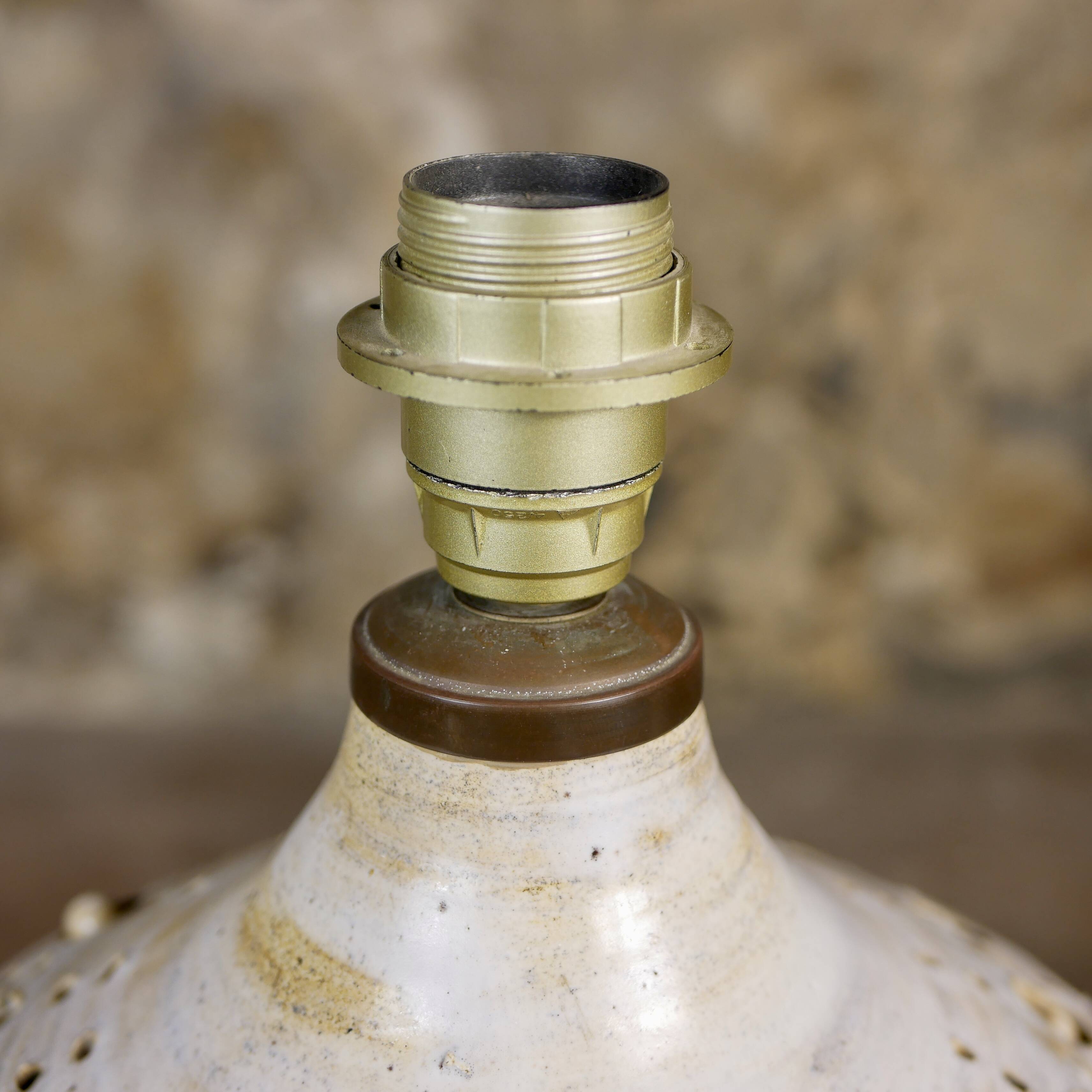 Georges Pelletier ceramic lamp, 1960s