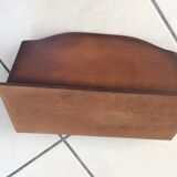 Wearing wooden letters 60s