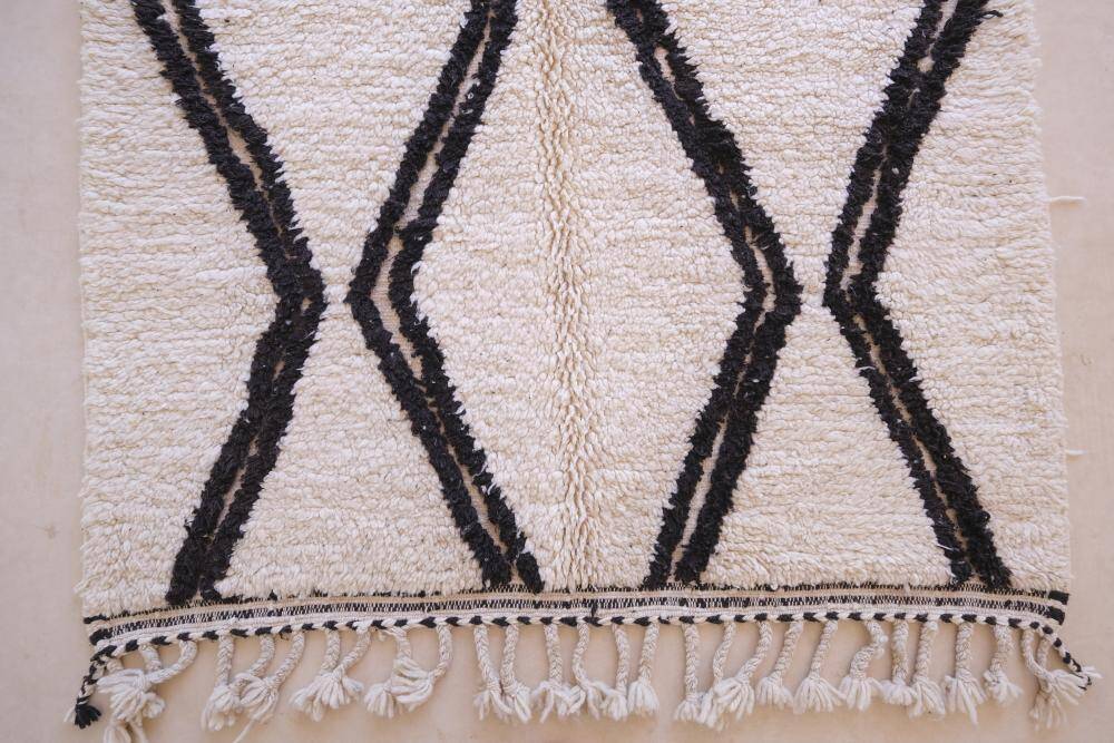 Tapis Beni Ouarain du Maroc - 243 x 151 cm