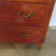 Commode Louis XVI-Bronze-Marqueterie par placage de bois en papillon-1930