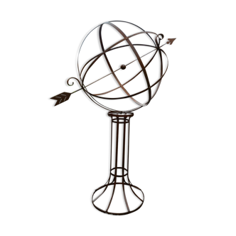 Wrought iron celestial sphere