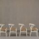 Chaise “CH24” de Hans J. Wegner pour Carl Hansen & Son Danemark années 1960