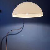 Space age snake floor lamp