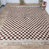 Handmade wool berber rug 290 x 230 cm