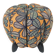jusqu'à 3 tabourets Art Déco Jindrich Halabala, motif feuille, pouf, ottoman, années 1930