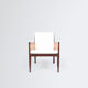 Pair of Danish 1940s bergere armchairs