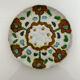 Flowered plate signed