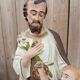 Statue de Saint-Joseph en plâtre