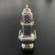 1 silver metal sprinkler