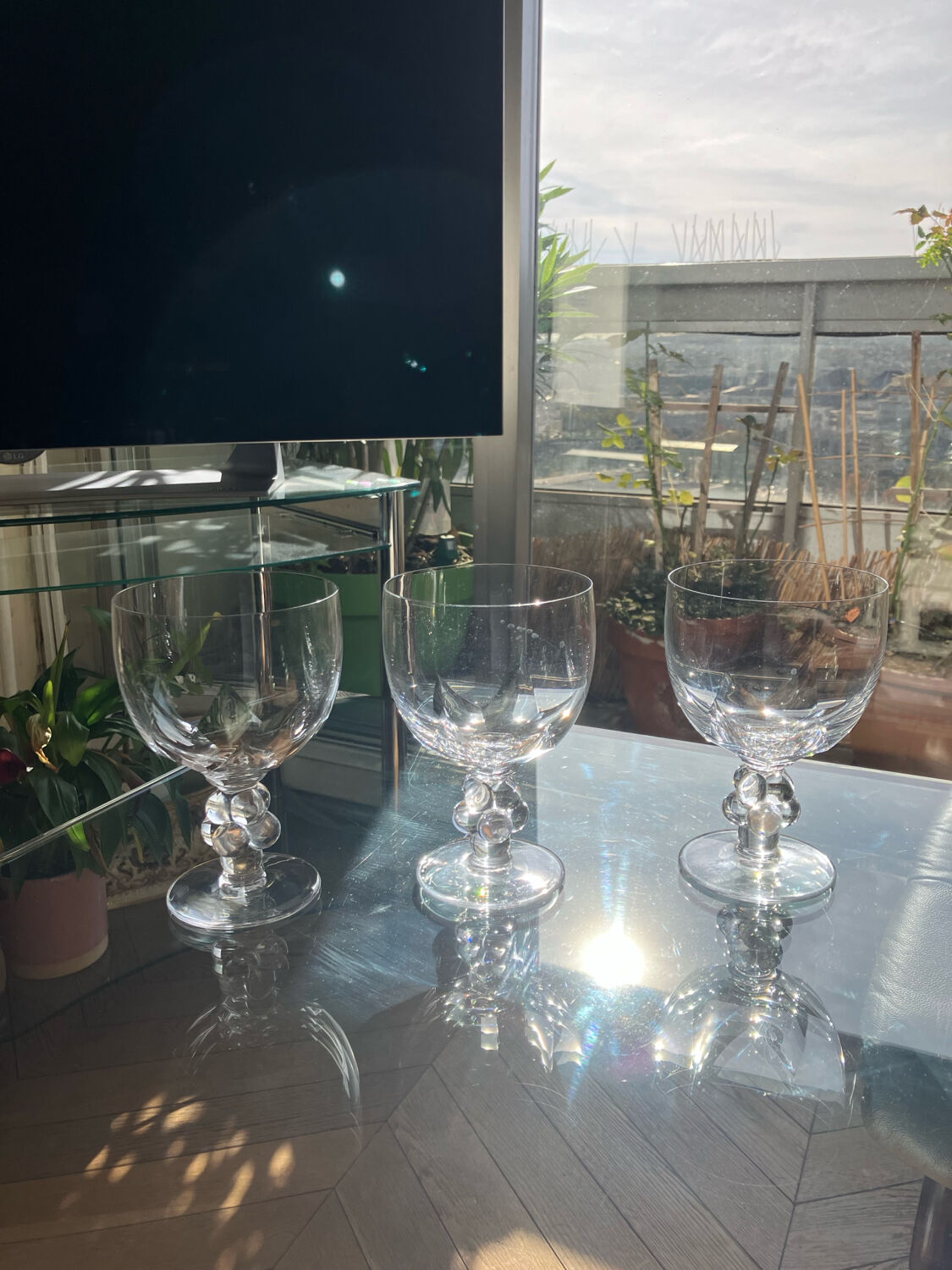 Lalique Clos Vougeot glasses