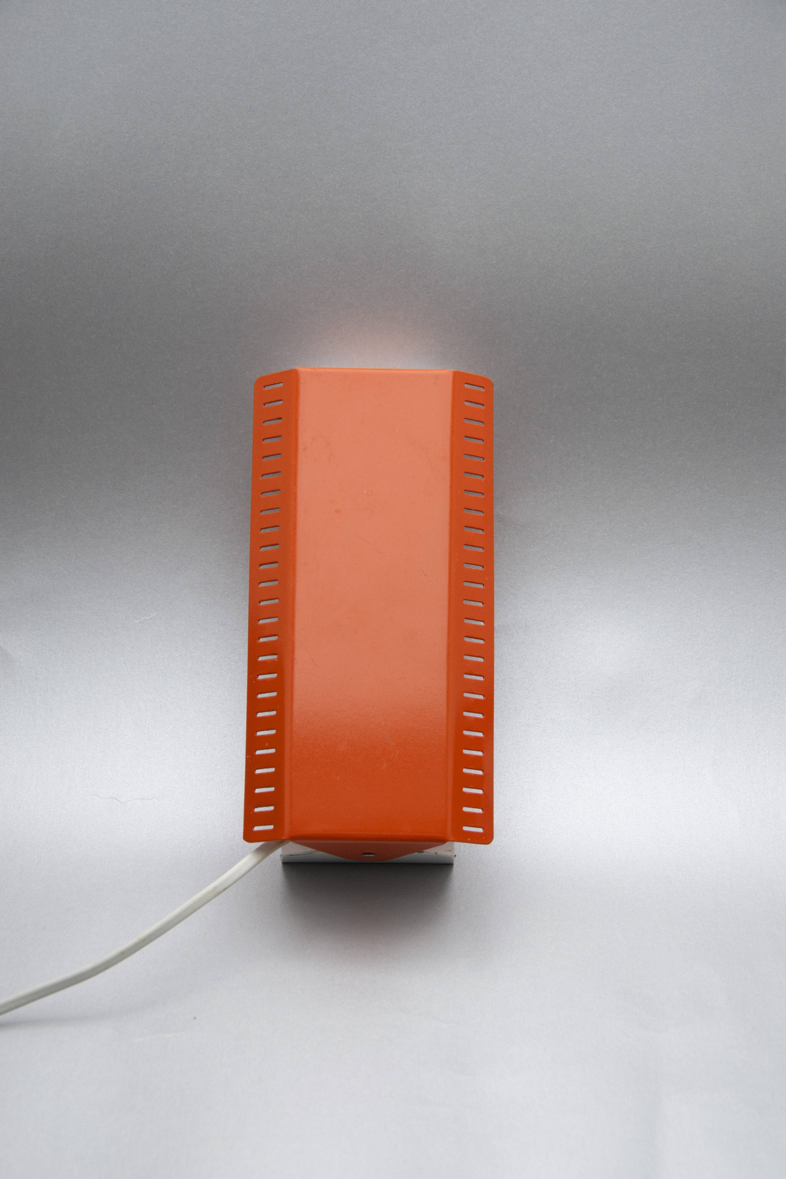 Adjustable wall lamp by Hamalux, Denmark, 1970s.