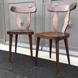 Pair of bistro chairs 1960