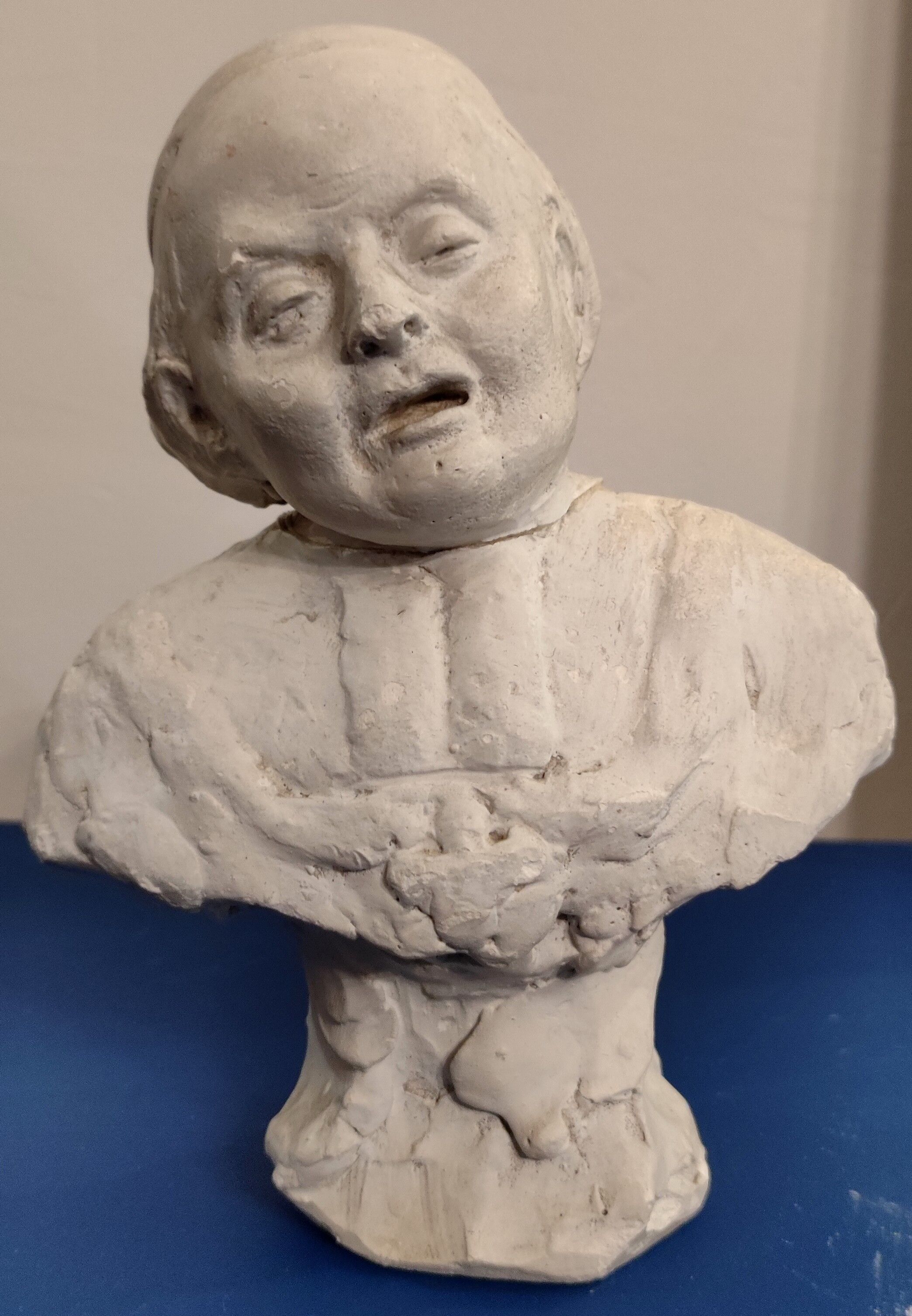 Plaster workshop bust