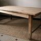 Solid wood farm table