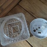 Ceiling lamp wall lamp glass daisy glass metal support