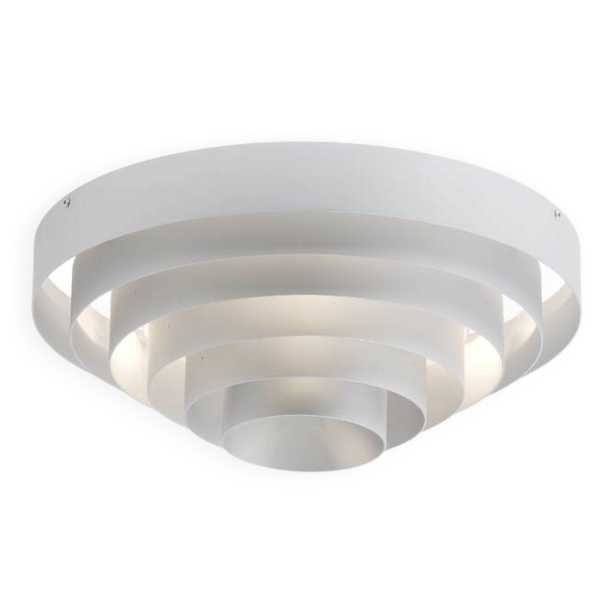 Design ceiling light J.J.W. - Jules Wabbes for Wever & Ducré - Silver