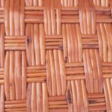 Vintage wicker rattan table