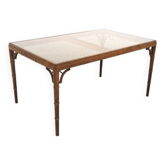 Beech and glass coffee table, Miranda of Sweden, Sweden, 2010