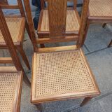 Set of 6 Art Deco chairs