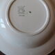 Lot 4 hollow plates mismatched art deco Badonviller Digoin