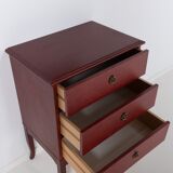 1970s low-sideboard and mirror entrance set, Sweden