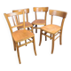 4 vintage luterma bistro chairs