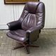 Vintage swivel armchair Unico 1970s