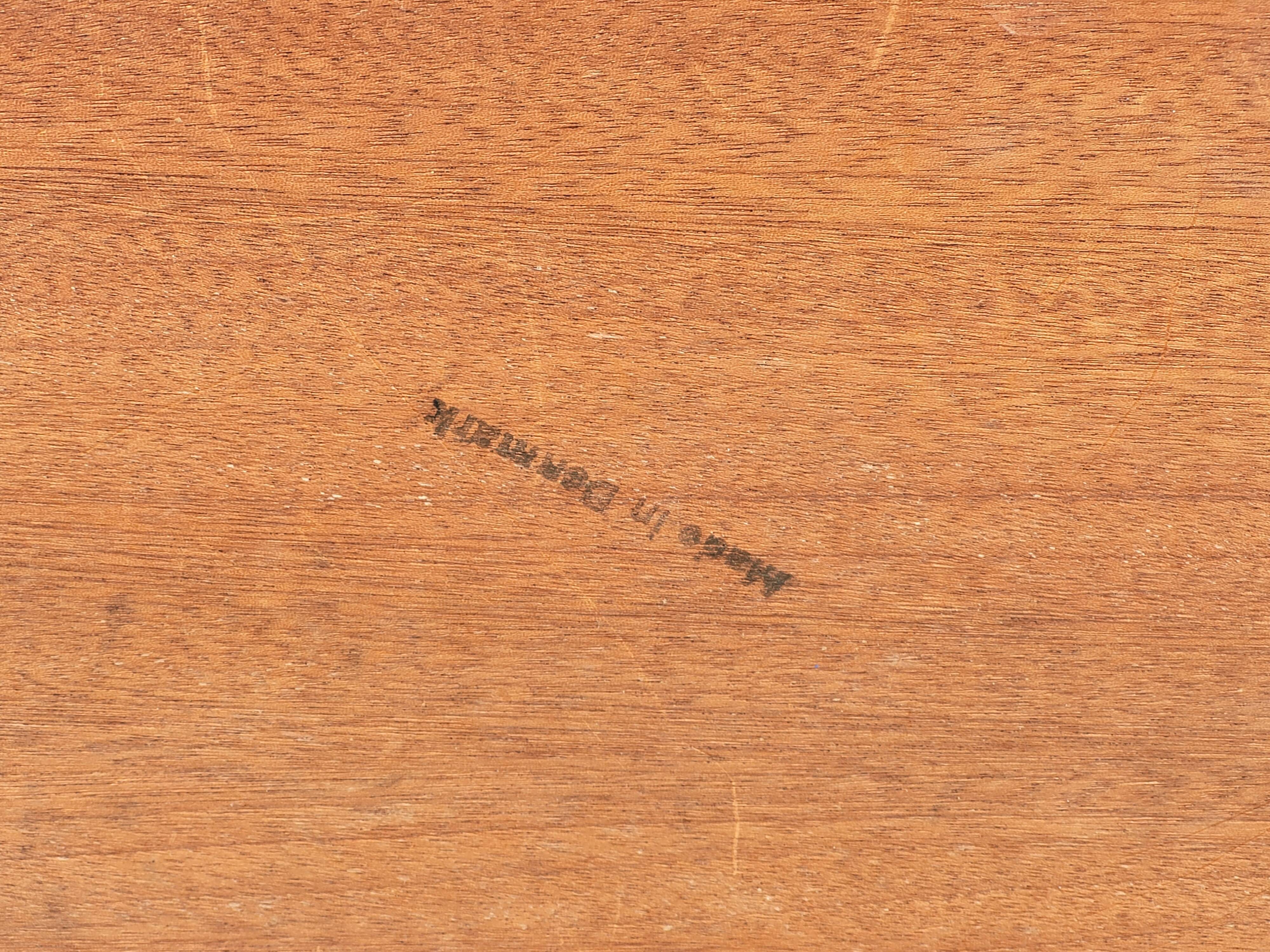 Exceptional Vintage Boomerang desk designed by Jacques Hauville 1960 p