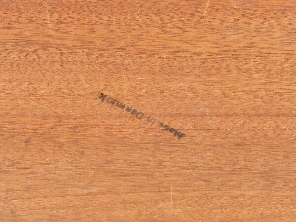 Exceptionnel bureau Boomerang Vintage design  Jacques Hauville 1960 p