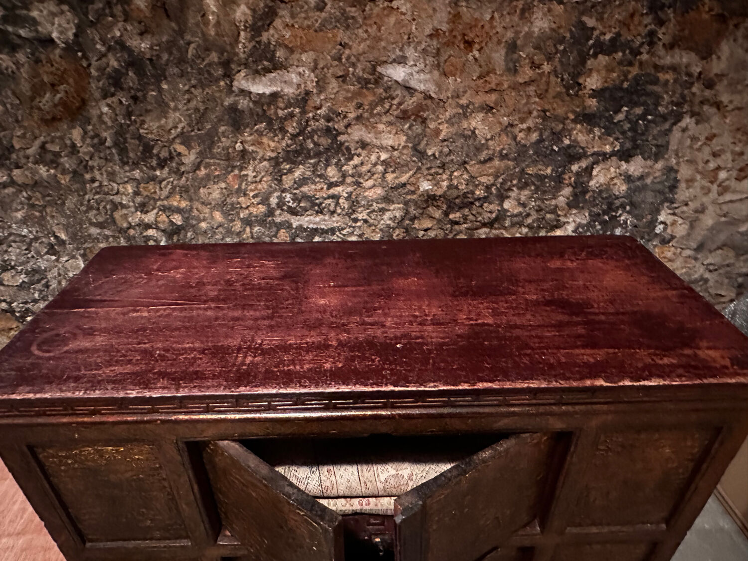 Ancient Tibetan commode