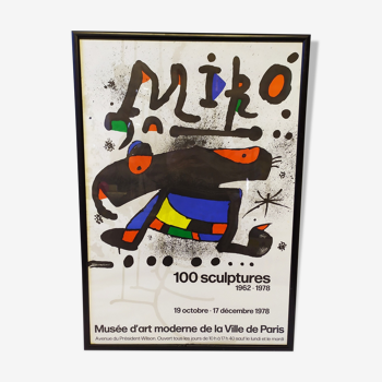 Joan Miro, Litograph, 1978