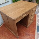 Solid oak desk counter