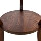 Art Deco Side Table Plant Table Oak 1950s Design