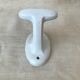 White porcelain hook art deco wall 1930 faience bathroom