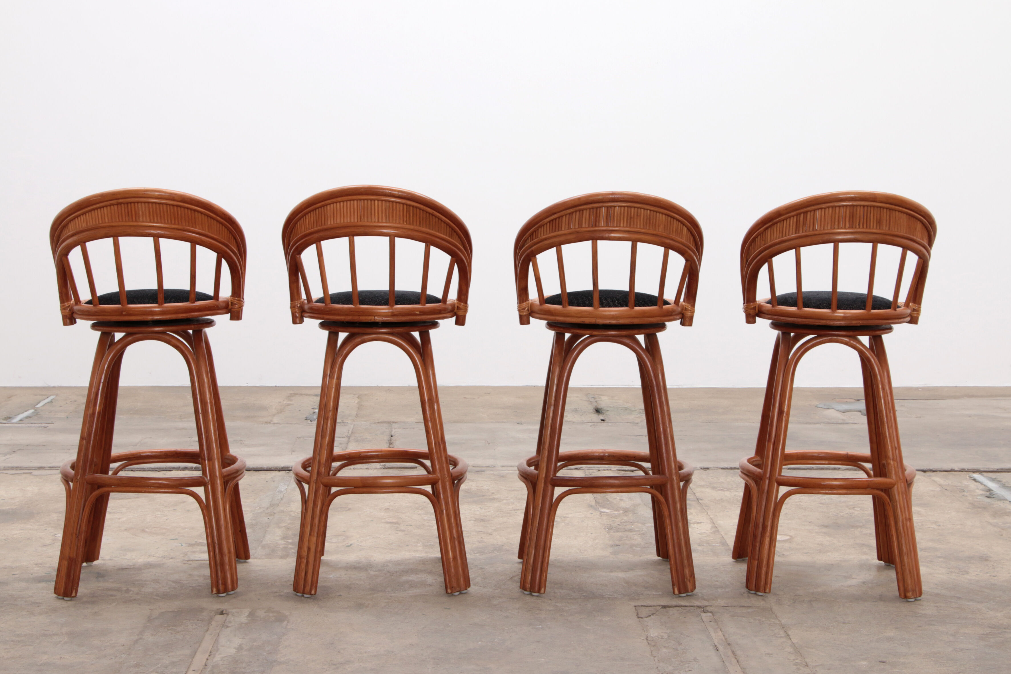 Bamboo bar stools 1970 France