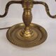 Bouillotte table lamp, Directory, gilded bronze, 19th century – France