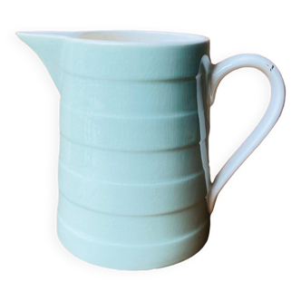 Villeroy and Boch old green ceramic pitcher