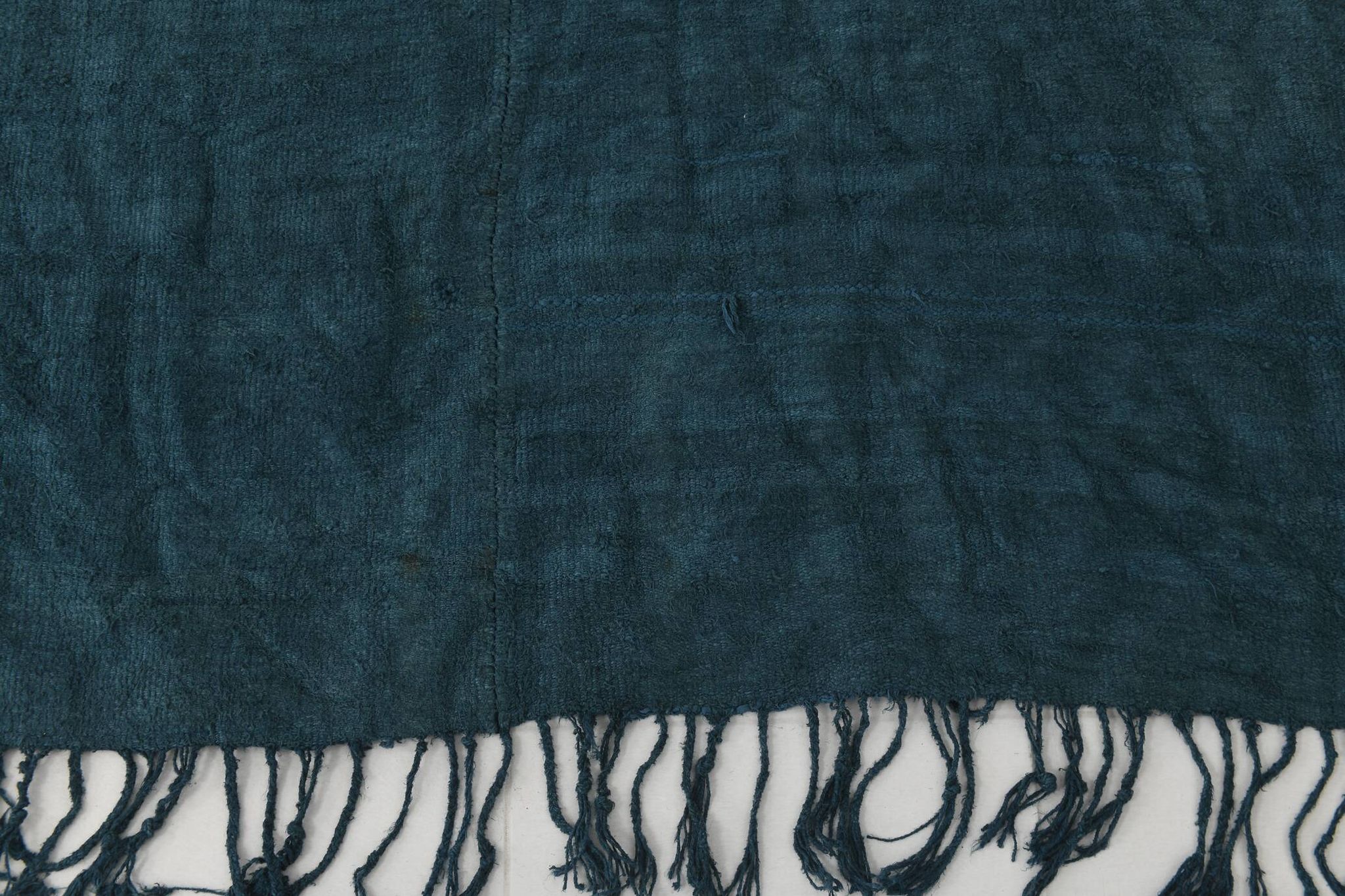 5x8 Midnight Blue Anatolian Turkish Kilim Rug, 157x230 Cm