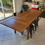 Oak farmhouse table