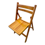 Chaise pliante en bois