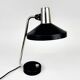 Mid Century Chrome & Metal Adjustable Table Lamp, 1970s