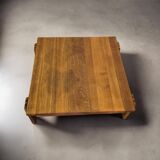 Oak coffee table by Esko Pajamies for Asko, Finland 1960s