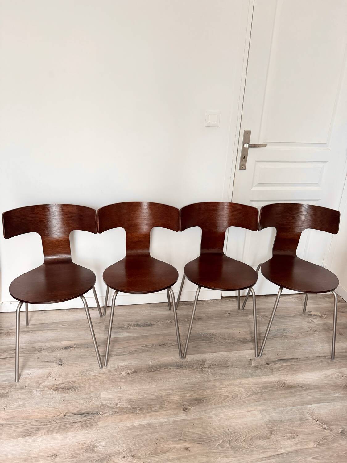 4 chaises design Fedra S200 Lapalma