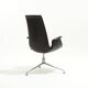 PAIR OF FK 6725 LEATHER ARMCHAIRS, KNOLL, FABRICIUS & KASTHOLMON, 1960s