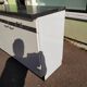 Buffet bahut de cuisine en formica marbre noir - vintage